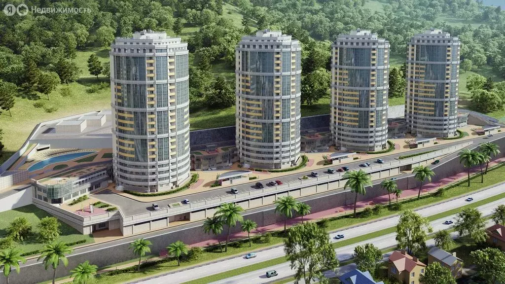 2-комнатная квартира: Сочи, улица Ленина, 298Бк5 (61 м) - Фото 1