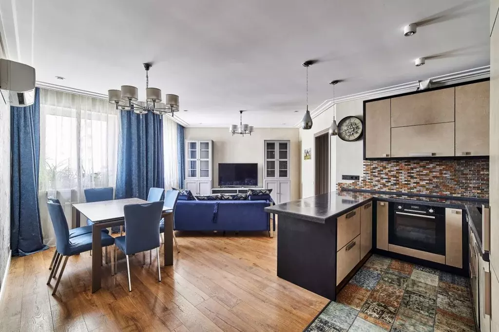 3-к кв. Москва 1-й Нагатинский проезд, 11к3 (110.0 м) - Фото 1