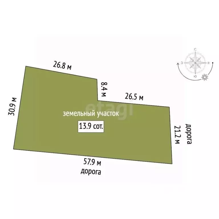 Участок в Башкортостан, Стерлибашевский сельсовет, с. Стерлибашево ул. ... - Фото 2