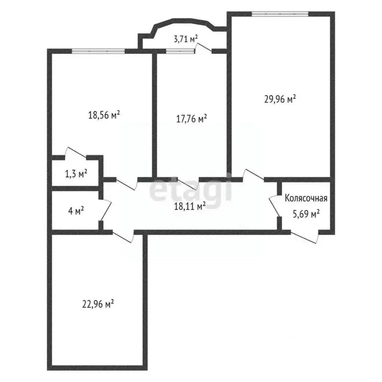 3-к кв. Дагестан, Махачкала ул. Ирчи Казака, 128В (125.0 м) - Фото 1