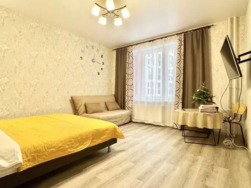 1-к кв. Татарстан, Казань ул. Баки Урманче, 4к3 (34.0 м) - Фото 1