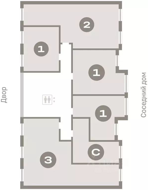 3-к кв. Свердловская область, Екатеринбург пер. Торфяной, 4 (84.9 м) - Фото 2
