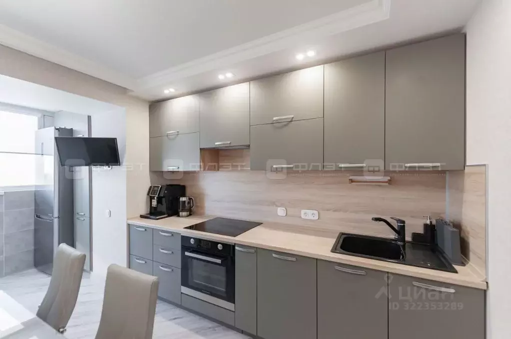 2-к кв. Татарстан, Казань ул. Хусаина Мавлютова, 17А (56.9 м) - Фото 2