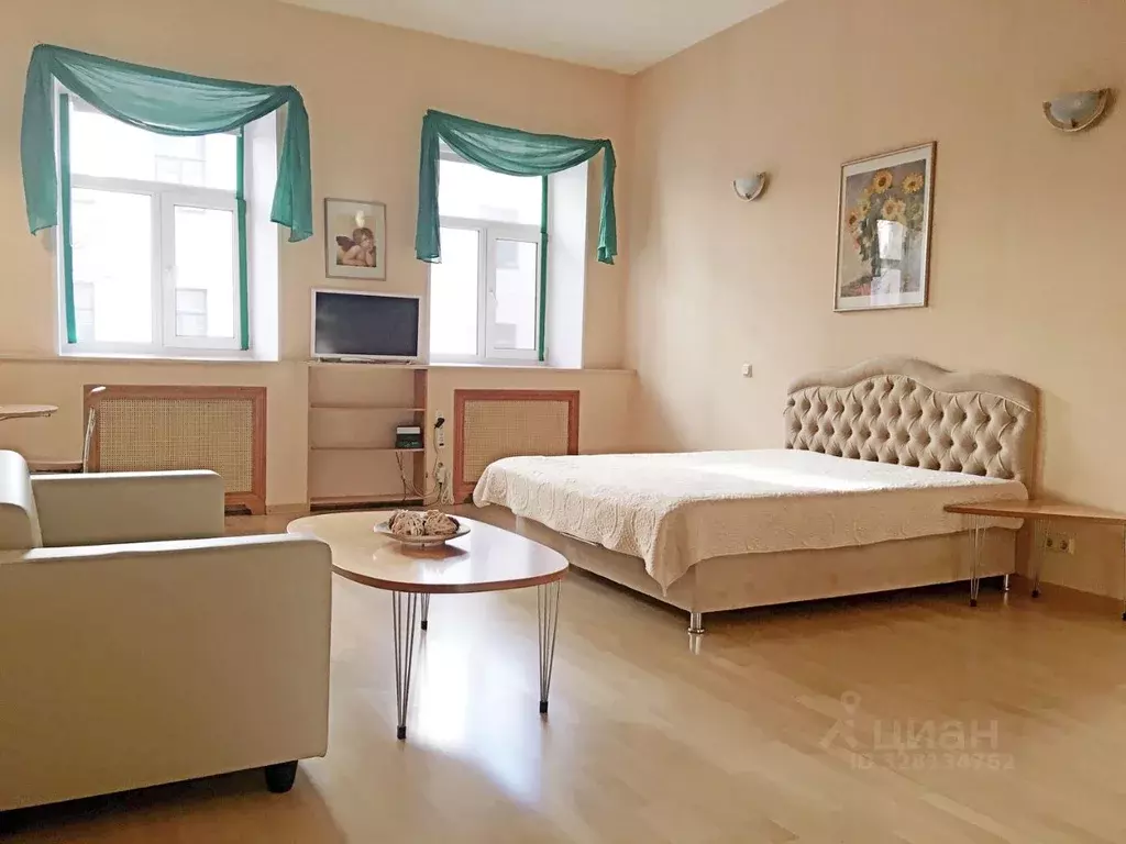 Студия Санкт-Петербург ул. Марата, 73Д (48.0 м) - Фото 1