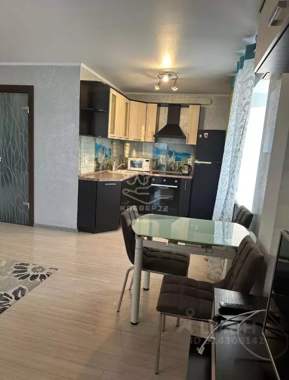 Студия Тюменская область, Тюмень ул. Максима Горького, 10к1 (35.0 м) - Фото 1