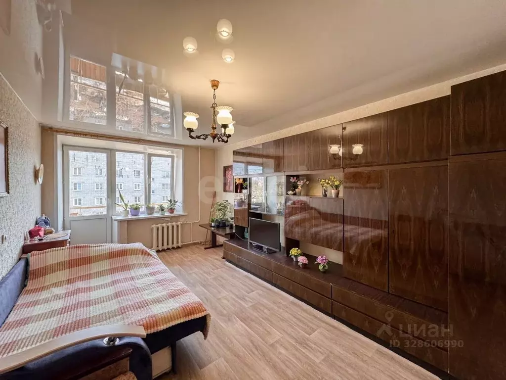 1-к кв. Ярославская область, Ярославль ул. Лермонтова, 9к2 (33.4 м) - Фото 1