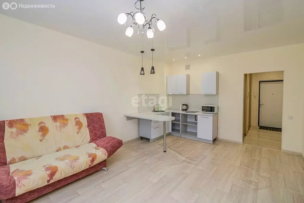 Квартира-студия: Тюмень, Таврическая улица, 9к5 (32.8 м) - Фото 2