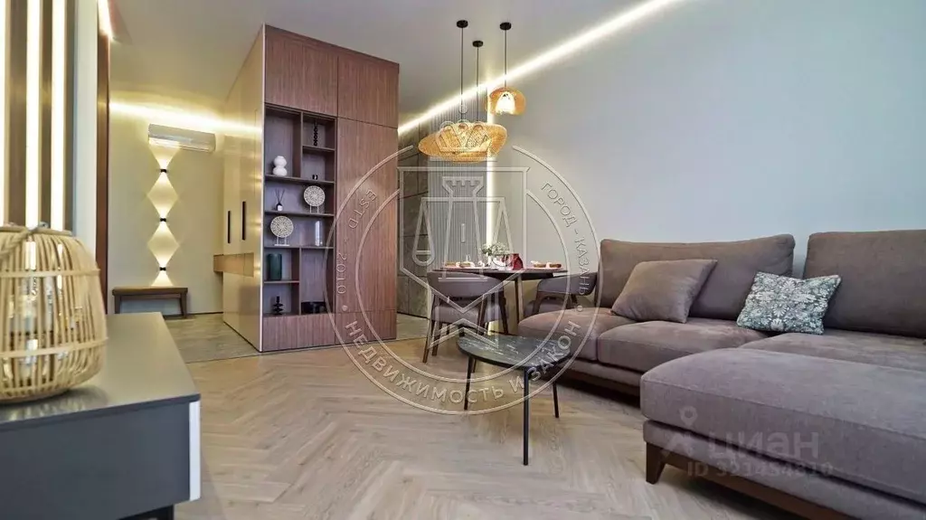 2-к кв. Татарстан, Казань ул. Сибгата Хакима, 51 (51.9 м) - Фото 2