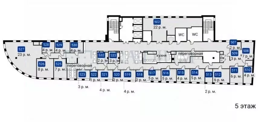 Офис в Москва Большая Садовая ул., 5к2 (1622 м) - Фото 2