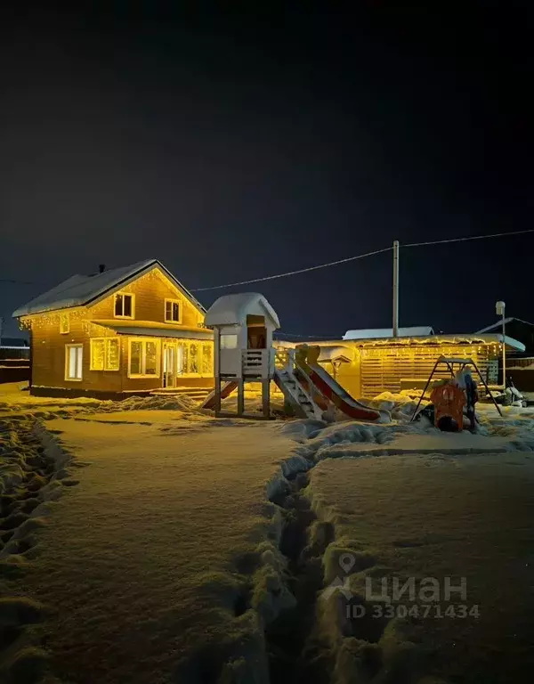 Дом в Ленинградская область, Всеволожский район, Романовское с/пос  ... - Фото 1
