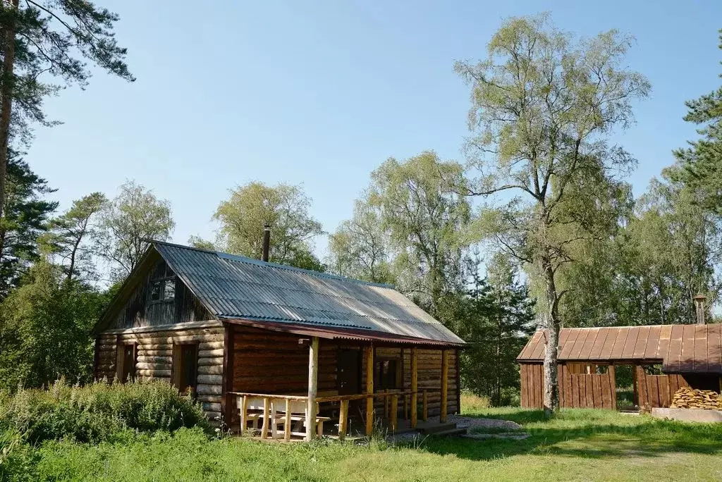 Дом в Карелия, Питкярантский район, Импилахтинское с/пос  (70 м) - Фото 1