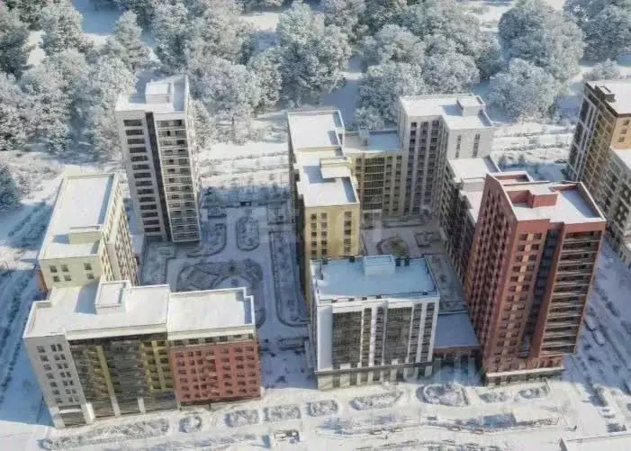 2-к кв. Пермский край, Пермь ул. Серебристая, 1 (35.1 м) - Фото 2