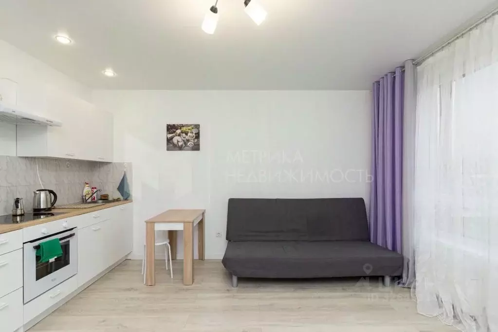 Студия Тюменская область, Тюмень ул. Виктора Тимофеева, 9 (27.0 м) - Фото 1