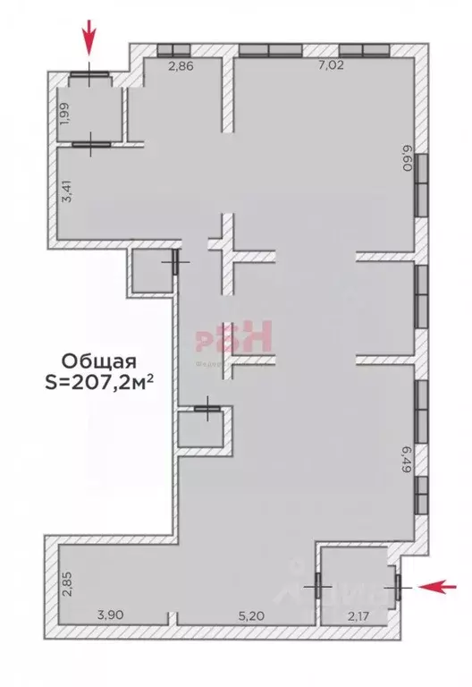 Помещение свободного назначения в Тюменская область, Тюмень ул. ... - Фото 2