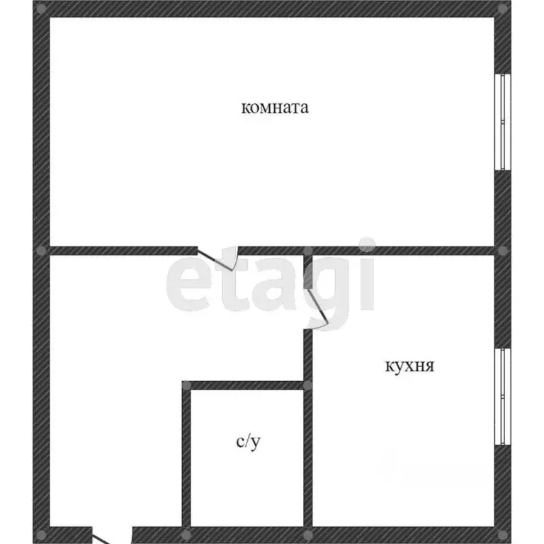 1-к кв. Челябинская область, Миасс Уральская ул., 126 (31.4 м) - Фото 2