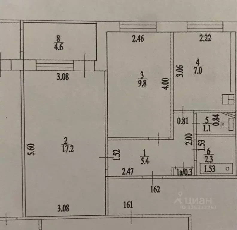 2-к кв. Башкортостан, Уфа Транспортная ул., 28 (43.0 м) - Фото 1