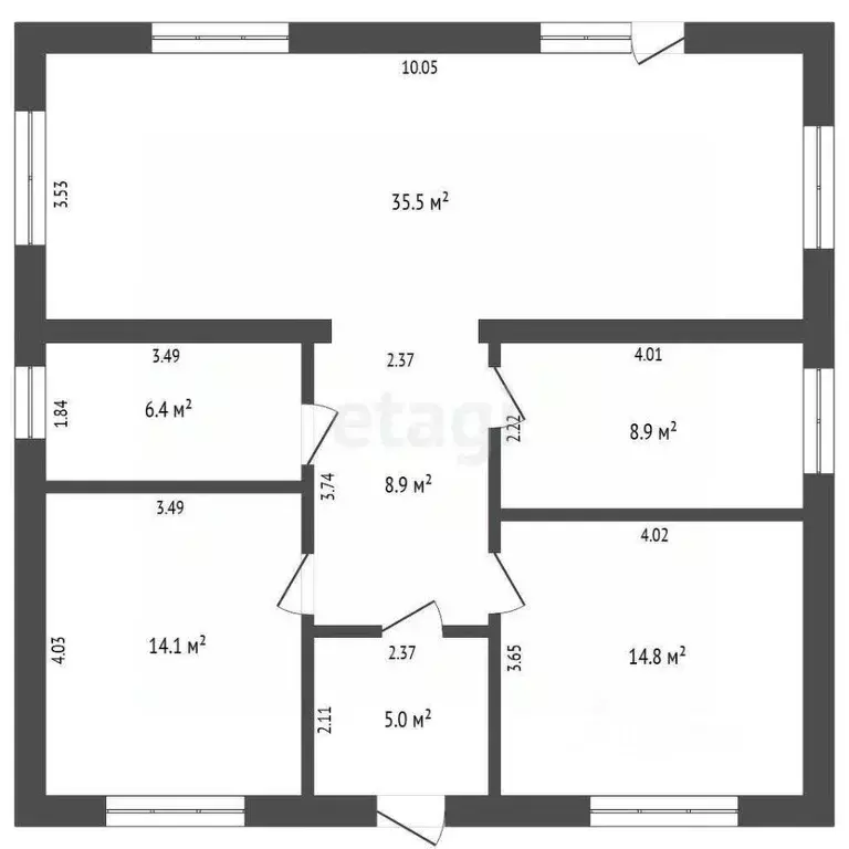 Дом в Тюменская область, Тюменский муниципальный округ, с. Перевалово ... - Фото 2