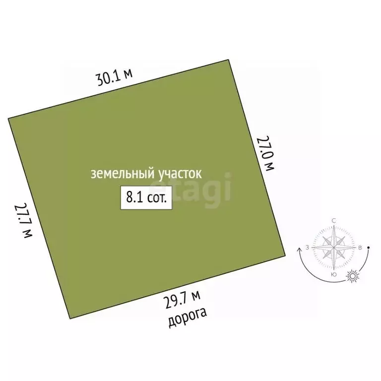 Участок в Крым, Алушта муниципальный округ, с. Лучистое  (8.0 сот.) - Фото 2