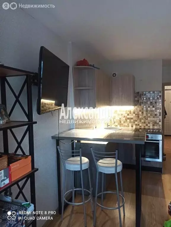 Квартира-студия: Мурино, улица Шоссе в Лаврики, 63 (23.8 м) - Фото 1