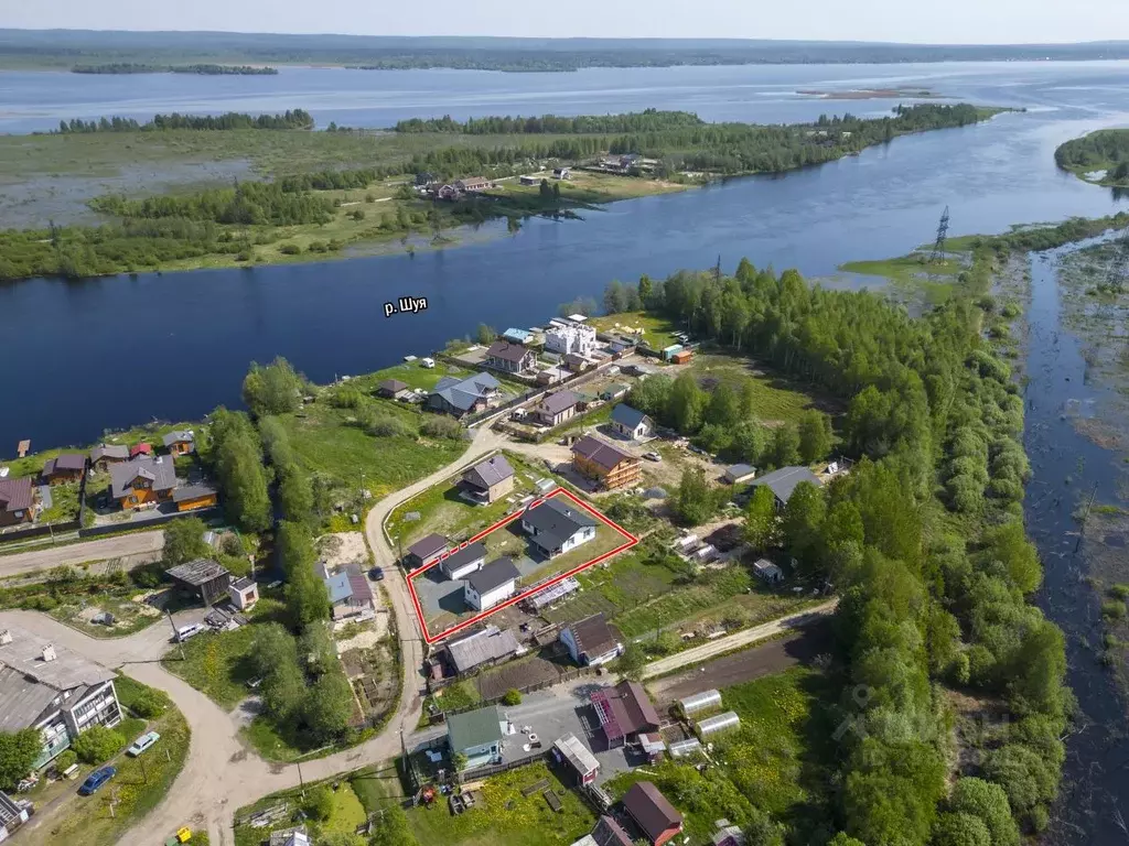 Дом в Карелия, Прионежский район, пос. Шуя ул. Рыбацкая, 40 (110 м) - Фото 1