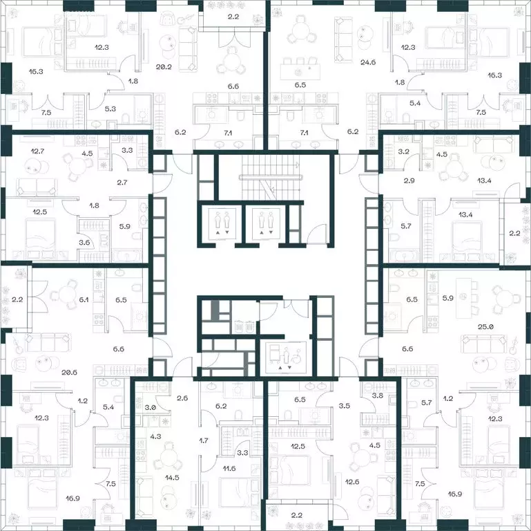 2-комнатная квартира: Москва, улица Орджоникидзе, 10 (47.1 м) - Фото 0