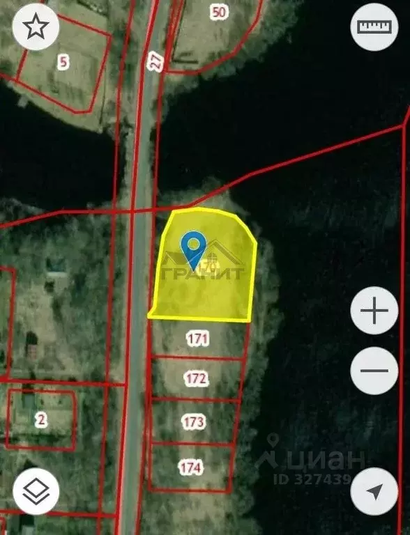 Участок в Новгородская область, Маловишерское городское поселение, д. ... - Фото 1