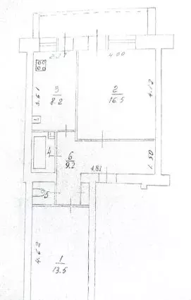 2-к кв. Кировская область, Киров городской округ, пос. Садаковский ул. ... - Фото 2