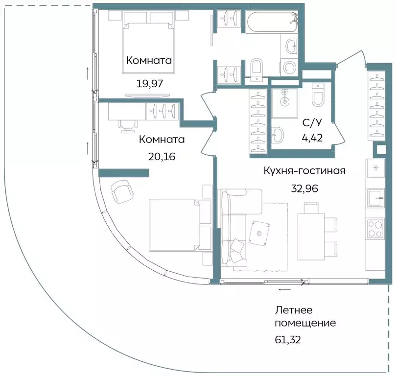 3-к кв. Крым, Саки ул. Морская (138.83 м) - Фото 1