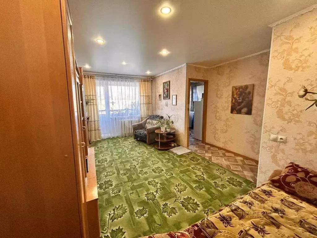 2-к кв. Кемеровская область, Прокопьевск ул. Карла Либкнехта, 7А (43.9 ... - Фото 1