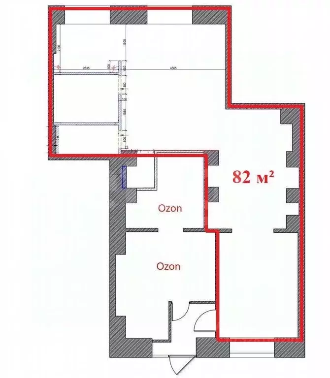 Помещение свободного назначения в Санкт-Петербург просп. Медиков, 10к1 ... - Фото 1