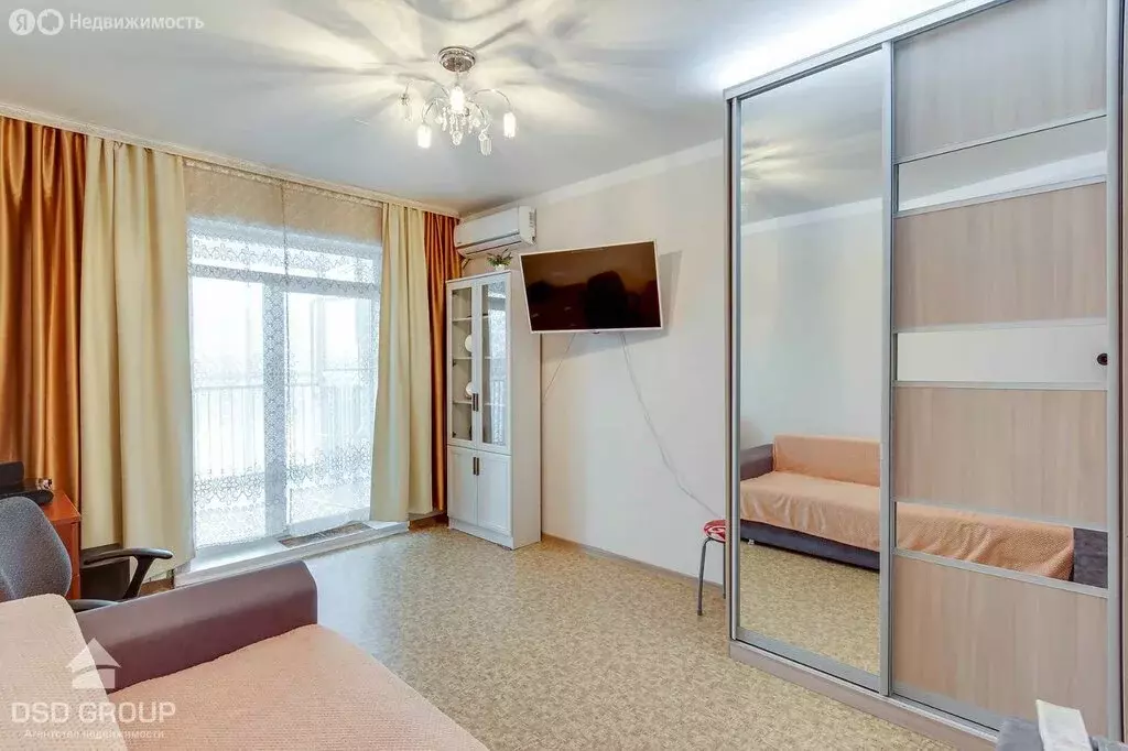 1-комнатная квартира: Хабаровск, Аэродромная улица, 94Бк2 (32.3 м) - Фото 1