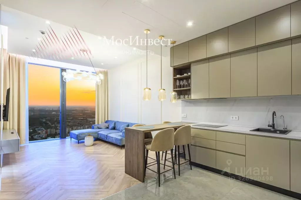 2-к кв. Москва 1-й Красногвардейский проезд, 22с1 (65.0 м) - Фото 1