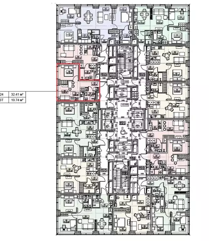 1-комнатная квартира: Москва, ЖК Тэйт (32.4 м) - Фото 0