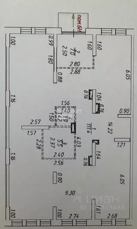 Помещение свободного назначения в Московская область, Ленинский ... - Фото 1