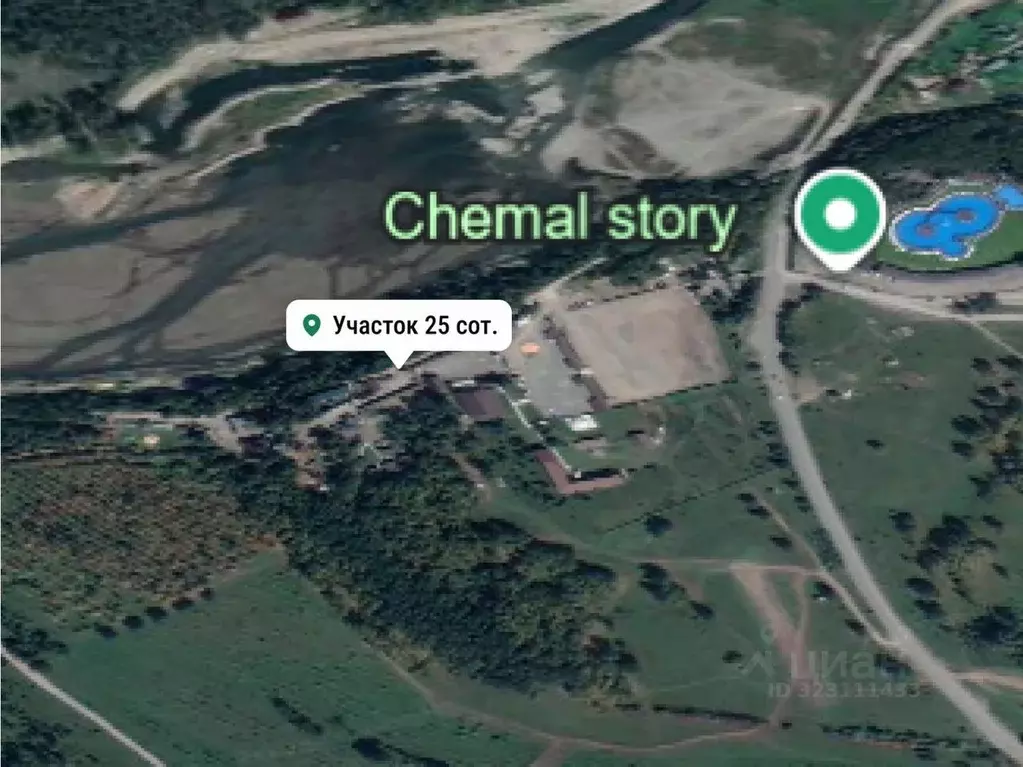 Участок в Алтай, Чемальский район, с. Чемал ул. Кедровая, 6Е (25.19 ... - Фото 2