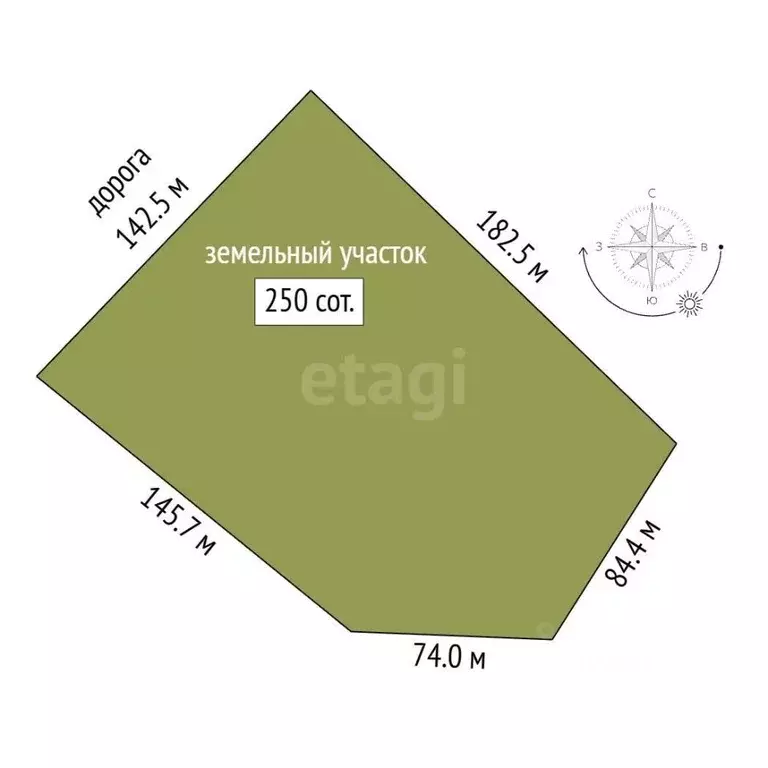 Участок в Московская область, Пушкинский городской округ, д. ... - Фото 2