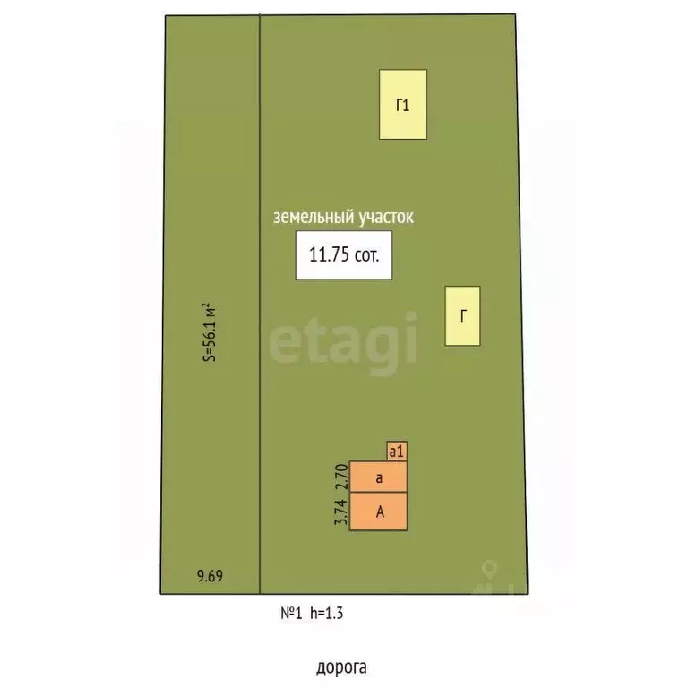 Участок в Московская область, Кашира городской округ, пос. Большое ... - Фото 2