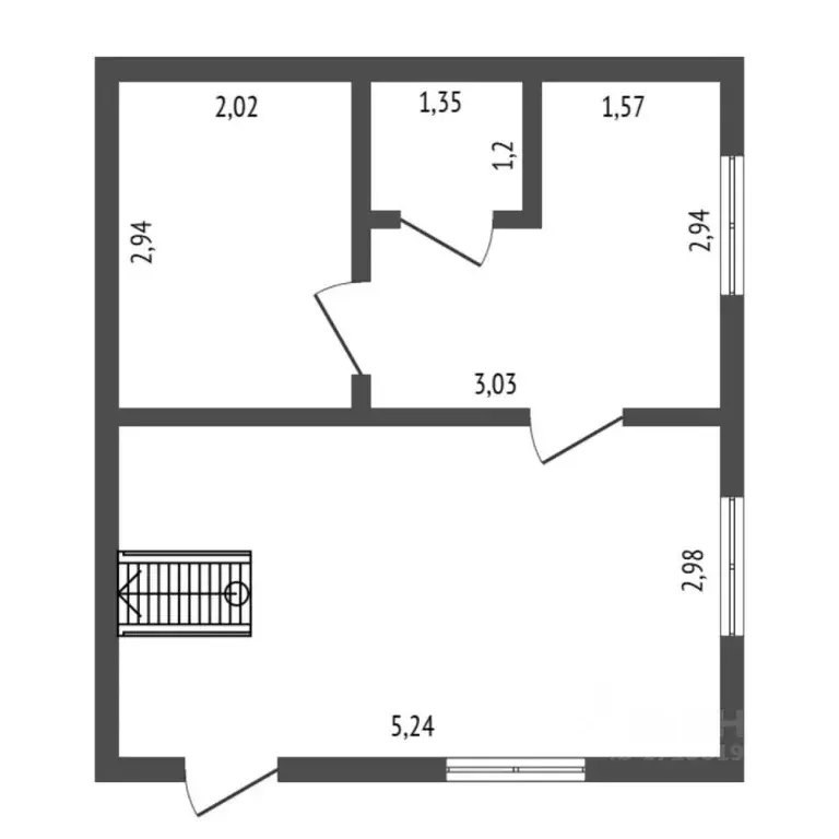 Коттедж в Тюменская область, Тюменский район, с. Чикча  (70 м) - Фото 0