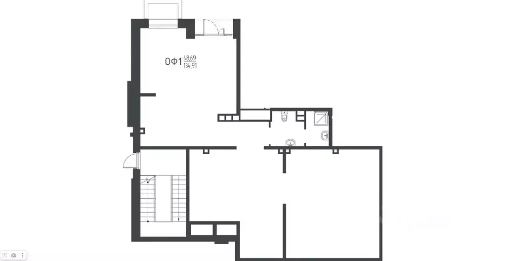 Помещение свободного назначения в Иркутская область, Иркутск ул. ... - Фото 1