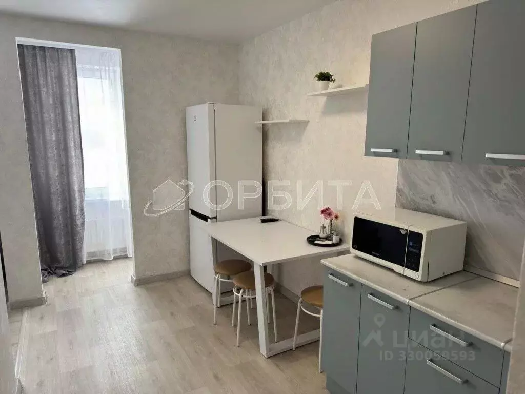 Студия Тюменская область, Тюмень ул. Анатолия Клиндюка, 6 (24.5 м) - Фото 2