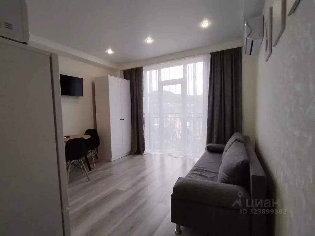 Студия Краснодарский край, Сочи ул. Тимирязева, 26 (22.0 м) - Фото 1