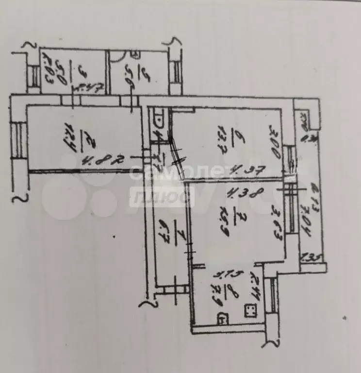 3-к. квартира, 70 м, 5/9 эт. - Фото 0