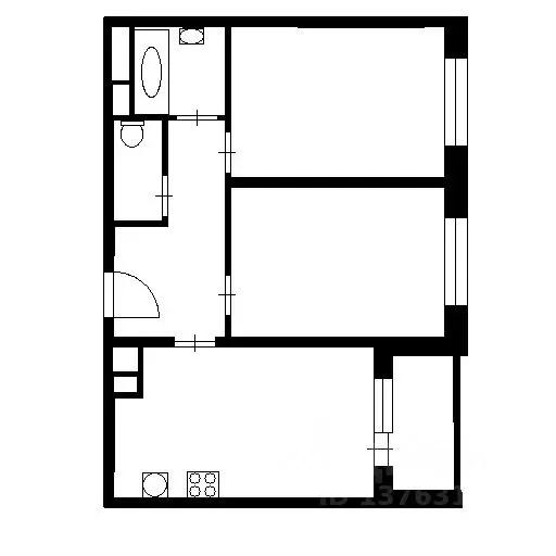 1-к кв. Москва ул. Красная Сосна, 3А (40.0 м) - Фото 1
