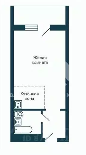 Студия Новосибирская область, Новосибирск ул. Твардовского, 22/5 (27.7 ... - Фото 2