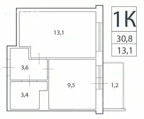 1-к кв. Москва ул. Золотошвейная, 3 (30.8 м) - Фото 0