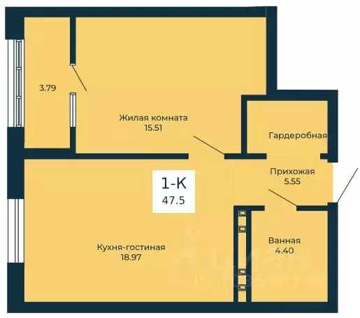1-к кв. Свердловская область, Екатеринбург бул. Владимира Белоглазова, ... - Фото 1