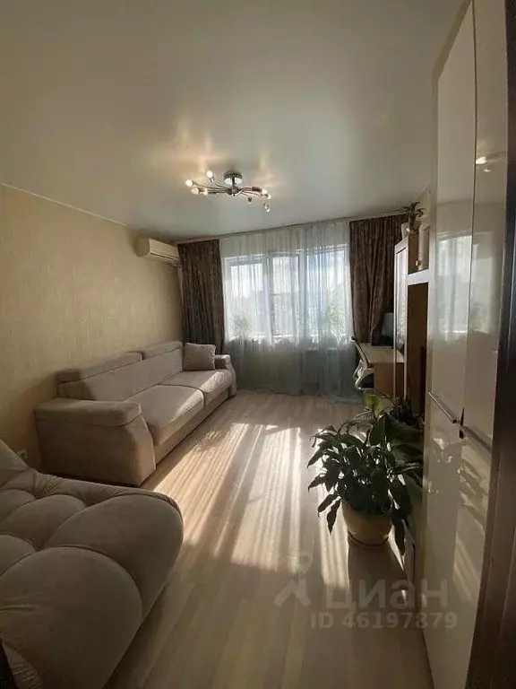 1-к кв. Самарская область, Самара Ново-Вокзальная ул., 116б (40.0 м) - Фото 0