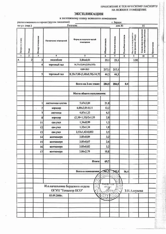 Помещение свободного назначения в Новосибирская область, Бердск ул. ... - Фото 2