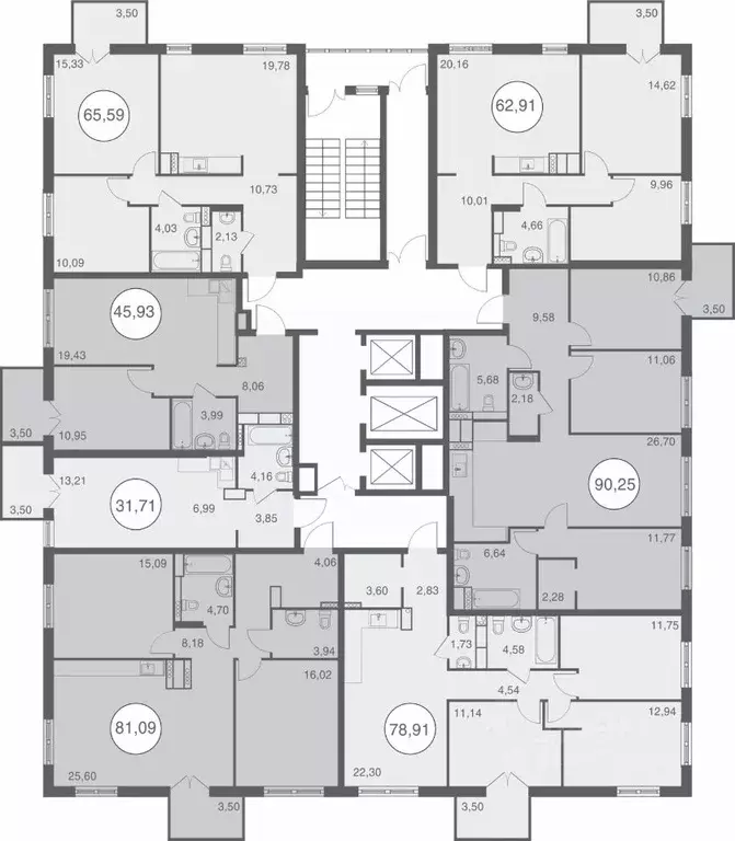 2-к кв. Липецкая область, Липецк Депутатская ул., 60 (81.09 м) - Фото 1