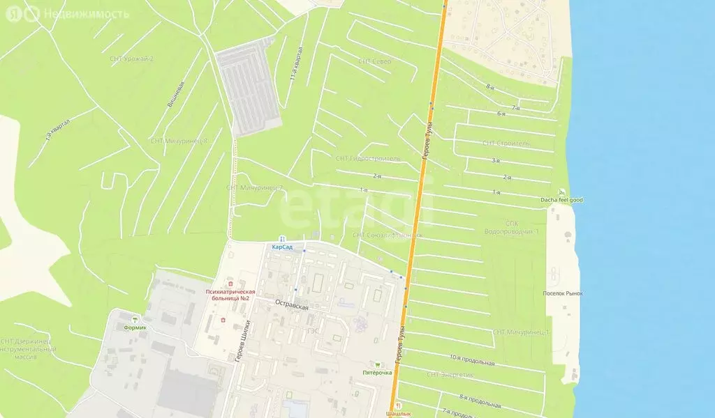 Участок в Волгоград, СНТ Мичуринец-7 (14.17 м) - Фото 1
